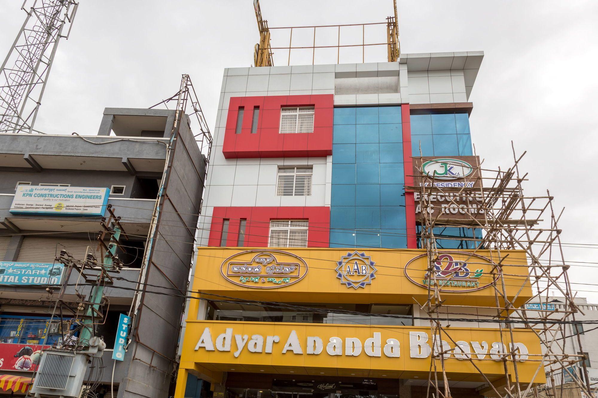 Oyo 9249 Jk Residency Hotel Bangalore Eksteriør billede